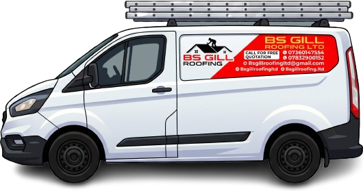BS Gill Roofing Specialist Van